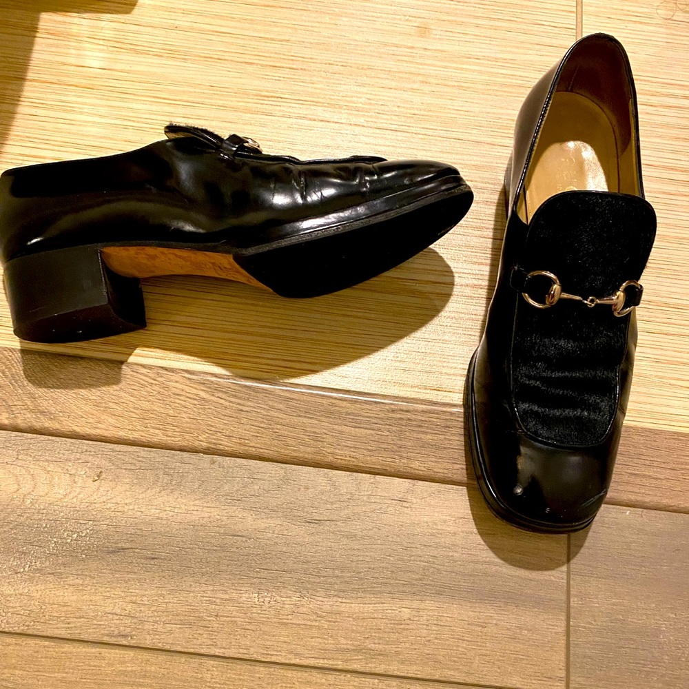 Gucci Horse Bit Pony Hair Mules Tom Ford Era Rare